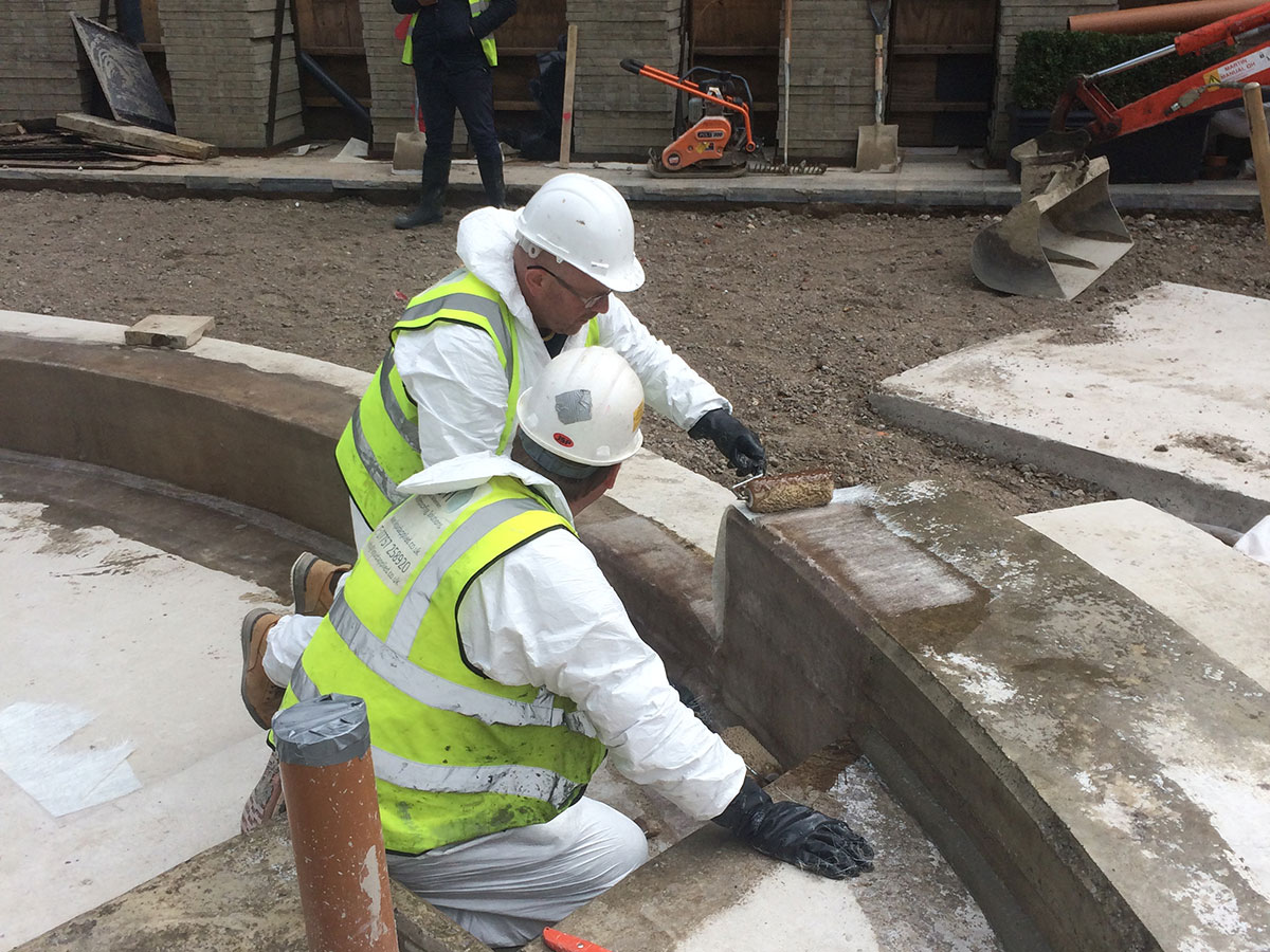 Fibreglass-Lining-Water-Feature-Goodmans-Fields-London