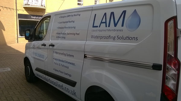 LAM works van Liquid Applied Membranes